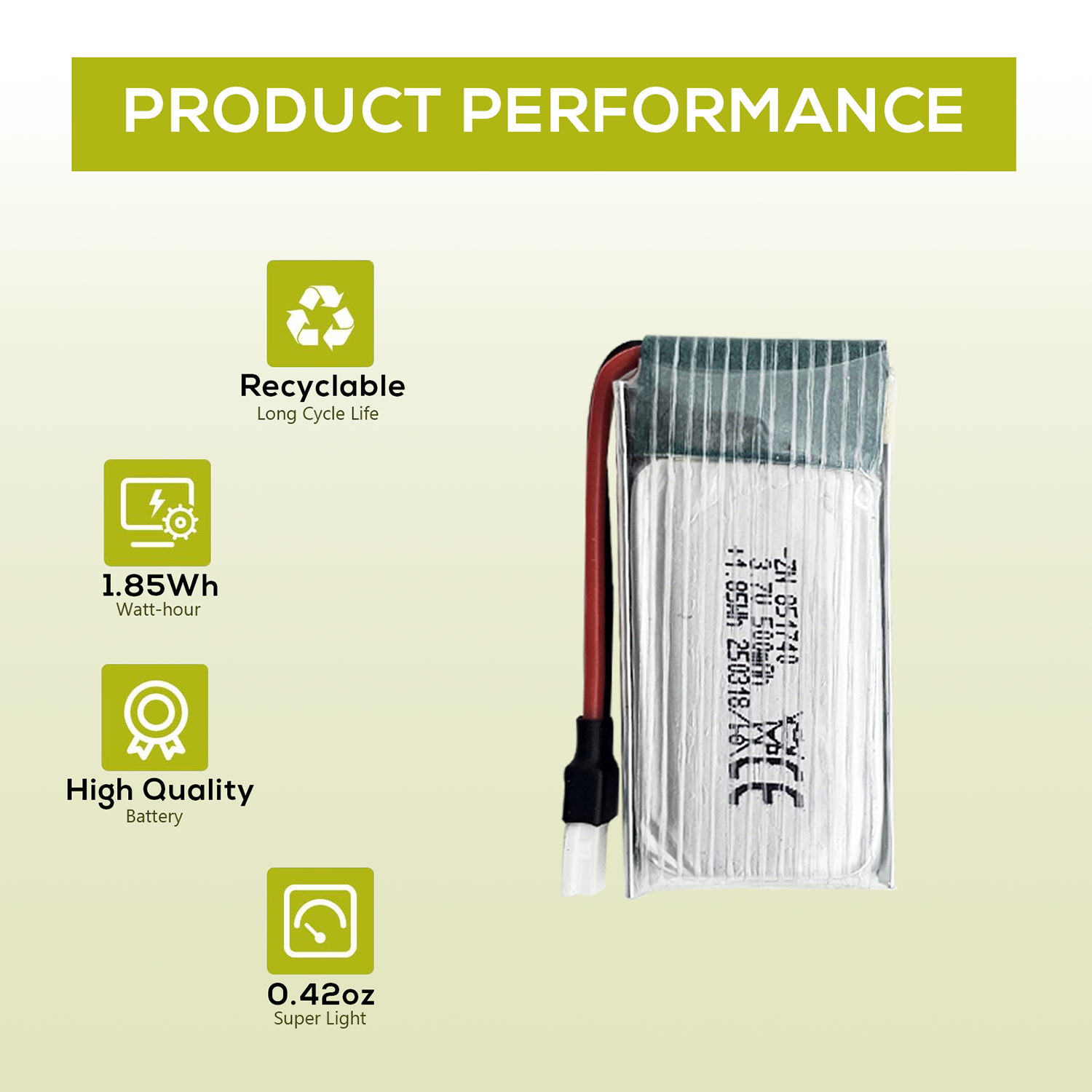 5Pcs 3.7V 500mAh LiPo Batterie - Drone Battery Balance Charger incelemesi ve fiyatı