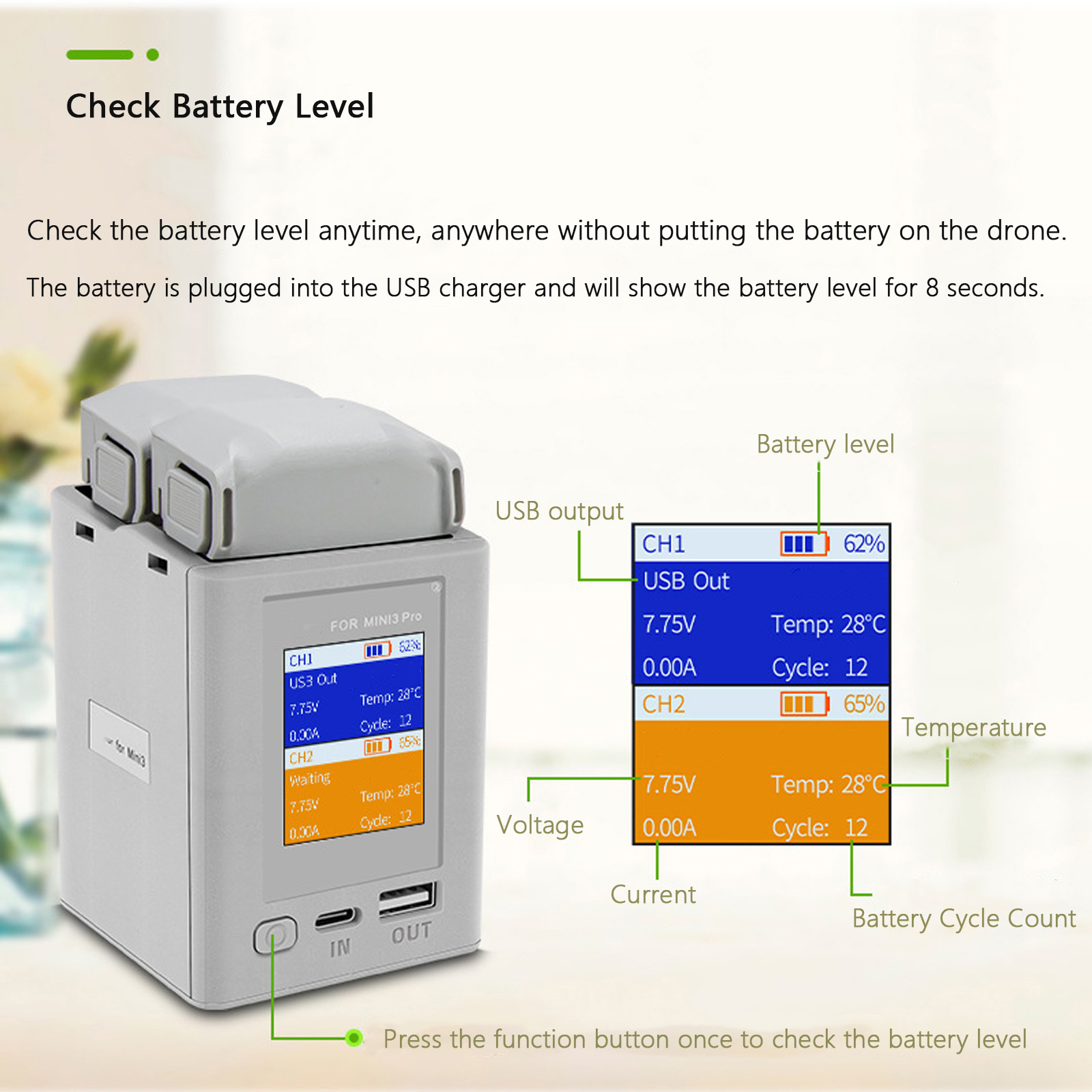 Charger Hub For DJI Mini 4 Pro - Drone Battery Smart incelemesi ve fiyatı