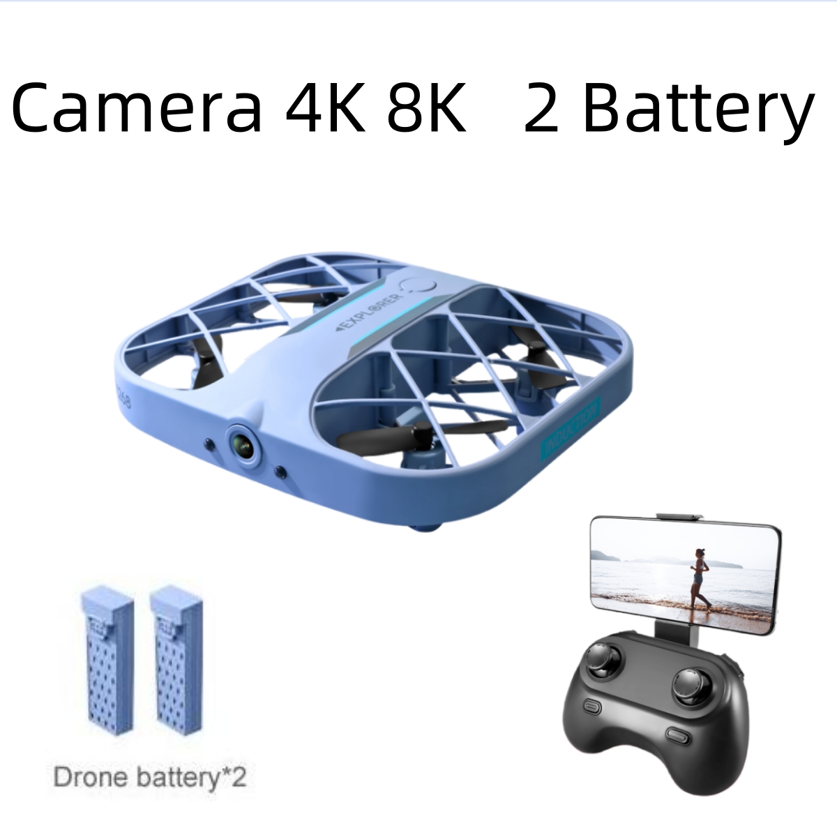 JJRC H107 FPV RC Drone with 2  - Drone Battery Box incelemesi ve fiyatı