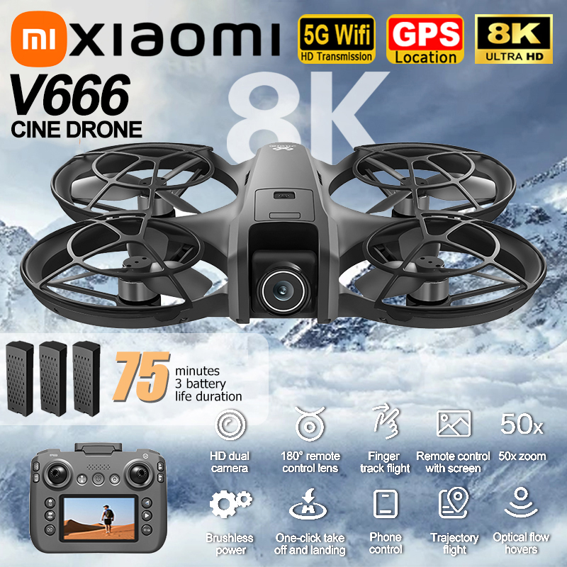 Xiaomi V666 Drone 8K Aerial HD - Drone Battery Balance Charger incelemesi ve fiyatı