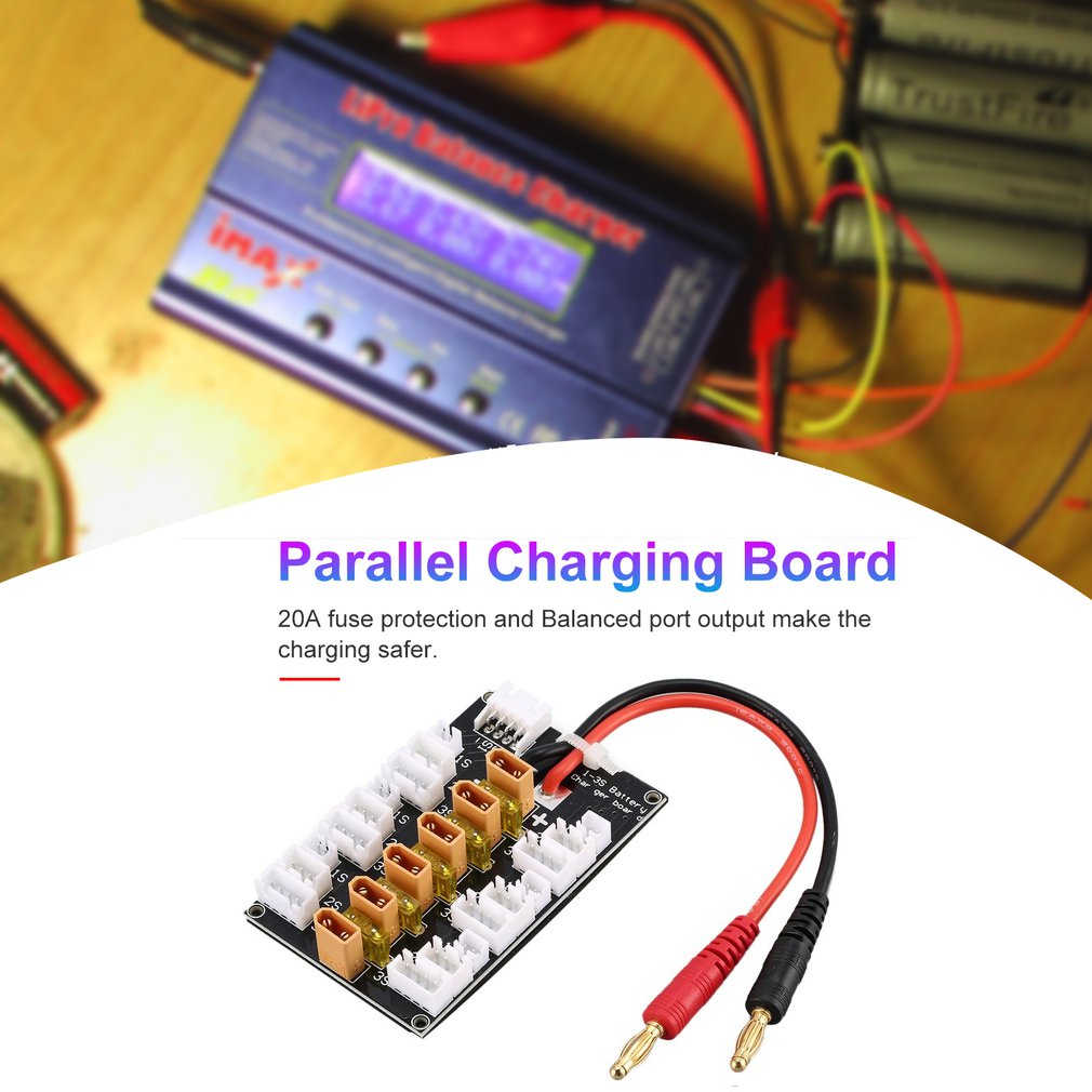 1S-3S 20A XT30 Plug Lipo Batte - Drone Battery Parallel Board incelemesi ve fiyatı