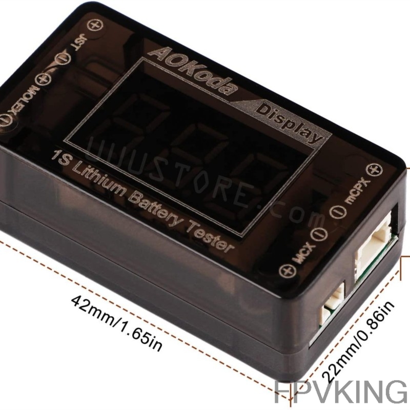 AOKoda AOK-041 1S LiPo Battery - Drone Battery Voltage Checker incelemesi ve fiyatı