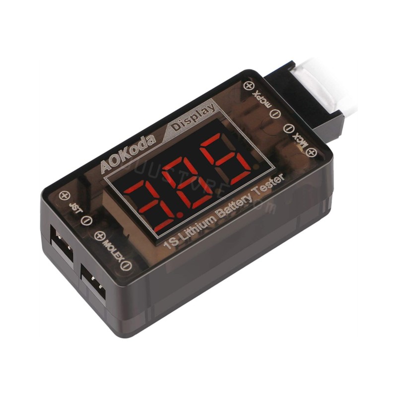AOKoda AOK-041 1S LiPo Battery - Drone Battery Voltage Checker incelemesi ve fiyatı